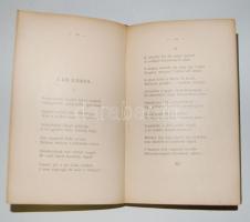 KIss József összes költeményei, Bp., 1908 Singer és Wolfner, dombtornyomott, aranyozott egészvászon ...