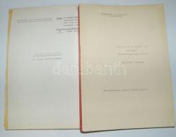 1975 A magyar űrkutatás érdekes dokumentuma: Intersputnyik rendszerű űrtávközlési földi állomás beruházási javaslat. Közlekedés és postaügyi minisztérium bizalmas anyaga 2 kötetben, sorszámozott. cca 110 + 150p.