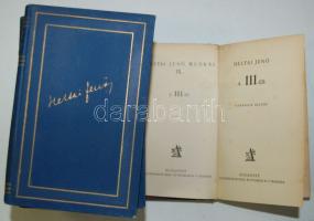 Heltai Jenő munkái sorozat 8 kötet a 10-ből (hiány 2., 10.) Bp. 1926-1927 Athenaeum. Egységes, kiadó...