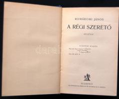 Komáromi János: A régi szerető Bp. Dick Manó, Dedikált második kiadás! Aranyozott sorozati vászonkötésben.