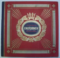 1937 Német katonai egyenruhák. 312 képet tartalmazó, komplett! cigarettakép-gyűjtőalbum szép állapotban / German uniforms  complete (312 pictures) cigarette-pictures album in great condition