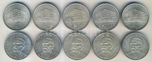 1993-94. 200Ft Ag "Deák" és "MNB" (10x) T:2,2-