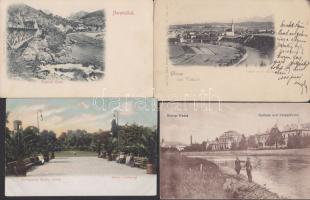 Különösen gazdag, jó minőségű háború előtti európai képeslap tétel 27 lappal, számos érdekességgel / Outstanding European postcard lot with 27 cards