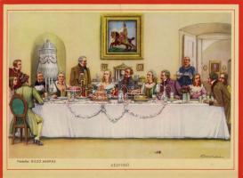 1942 5 db klf. dísztávirat