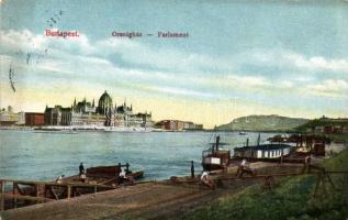 Budapest a Parlamenttel