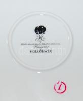 Szász Endre által tervezett Hollóházi jelzett porcelán tál eredeti dobozban /  Faces designed by End...