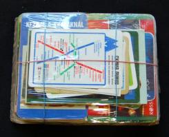 194 db klf egylapos és kétlapos kártyanaptár (1972-2005)