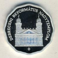 2007. 5000Ft Ag "Debreceni Református Nagytemplom" T:PP Tanúsítvánnyal Csak 6000db!