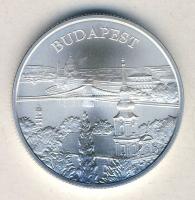 2009. 5000Ft Ag "Világörökségi helyszínek:Budapest" Tanúsítvánnyal T:BU Csak 4000db!
