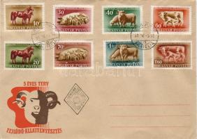 1951 Háziállatok FDC (2300)