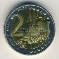 2004. 2€ "Mátyás király - Phoenix vitorlás" próbaveret T:1 kis ph.