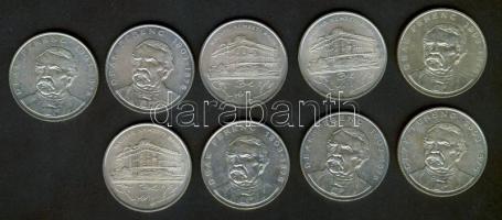 1993-94. 200Ft Ag "Deák" és "MNB" (10x) T:2,2-