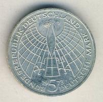 NSZK 1973. 5M Ag "Kopernikusz" T:1-