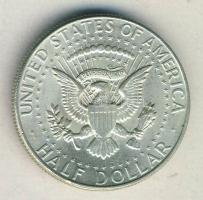 USA 1964. 1/2$ Ag "Kennedy" T:2+