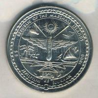 Marshall szigetek 1988. 5$ "Discovry űrsikló" T:1