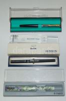 3 db új állapotú reklám és töltőtoll erdeti dobozukban / 3 new pens