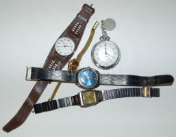 5 db kar és zsebóra vegyesen jó és rossz / 5 watches