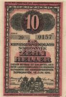 Sopronnyék/hadifogolytábor 1916. június 16. 10f T:I