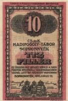 Sopronnyék/hadifogolytábor 1916. június 16. 10f T:I