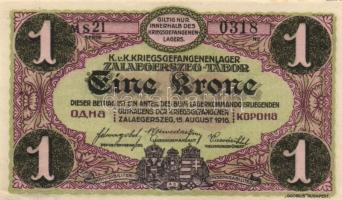 Zalaegerszeg/hadifogolytábor 1916. augusztus 15. 1K T:I