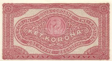 1920. 2K "2ab / Csillag" (2x) egymásutáni sorszámmal! T:I