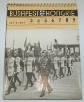 1939 Budapesti idegenforgalmi Hivatal által kiadott képes falinaptár szép állapotban / Pictures of B...
