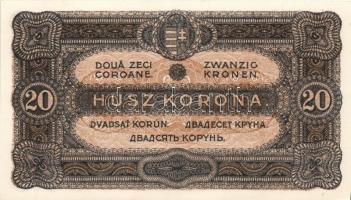 1920. 20K (2x) egymásutáni sorszámmal T:I
