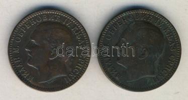 Szerbia 1879. 10P I.Milan (2x) T:2- ph