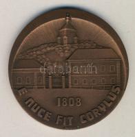 1983. Sopron / 175 éves az alma mater Br emlékplakett (d=69mm) T:1-