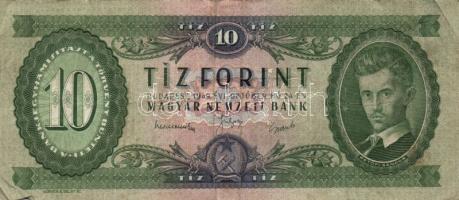 1949-1962. 10Ft (3x) klf évszámmal T:III
