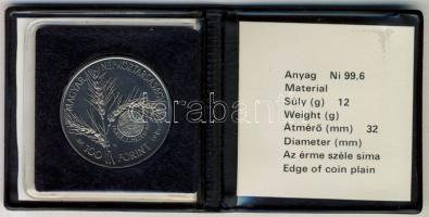 1981. 100Ft "FAO" T:PP Eredeti tokban, tanúsítvánnyal!