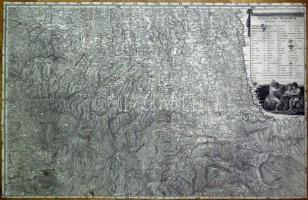 1806 Lipszky János: Mappa generalis regni Hungariae... c. Magyarország első modern térképe. 3 szelvé...