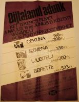 1968 Plakát Fényképrzőgépreklám