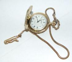 MINOX márkájú horgász domborműves zsebóra új állapotban, dobozban!