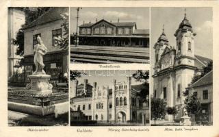 Galánta with railway station (EB)