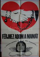 1968 Férjhez adom a mamát c. film plakátja