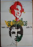 1968 Az öngyilkos c. film nagyalakú plakátja szignó: Konstantin