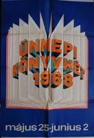 1968 Ünnepi könyvhét plakátja