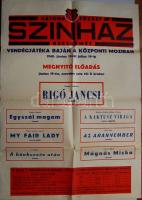 1968 Kecskeméti színház plakátja