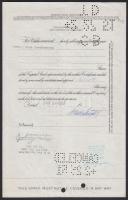 USA / Maryland 1951. International Telephone And Telegraph vállalat részvénye T:I