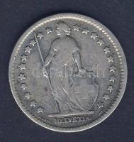 Svájc 1927B 1Fr Ag T:2/3