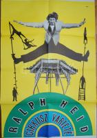 1968 Négyesi Lajosné: Ralph Heid Cirkusz varieté, plakát