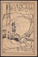 1933 Lengyel Jamboree lap aláírásokkal