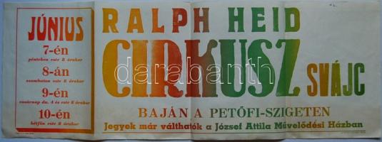 1968 Ralph Heid varieté plakátja