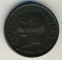 Olaszország/Napóleon Királysága 1811M. 1 Soldo I.Napóleon T:2- kis ph