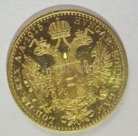 Ausztria 1915. 1D Au 3,49g T:PP