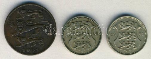 Észtország 1931. 5s + 10s (2x) T:2-,3+