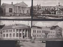 Békéscsaba - 5 db régi, használatlan városképes lap hibátlan állapotban, az egyiken a zsinagóga is látható