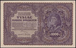 Lengyelország 1919. 1000M + 1920. 5000M T:III+,III-(egyiken kis szakadások)