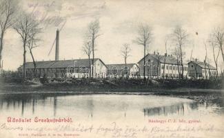 Érsekújvár the leather factory of Bánhegyi (EK)